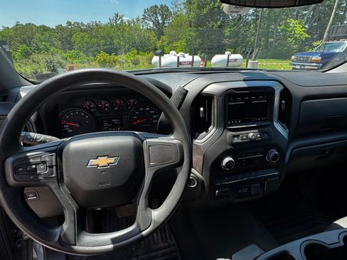 Used 2025 Chevrolet Silverado 1500 Custom w/ Turbomax Blackout Package AWD/4WD image 26