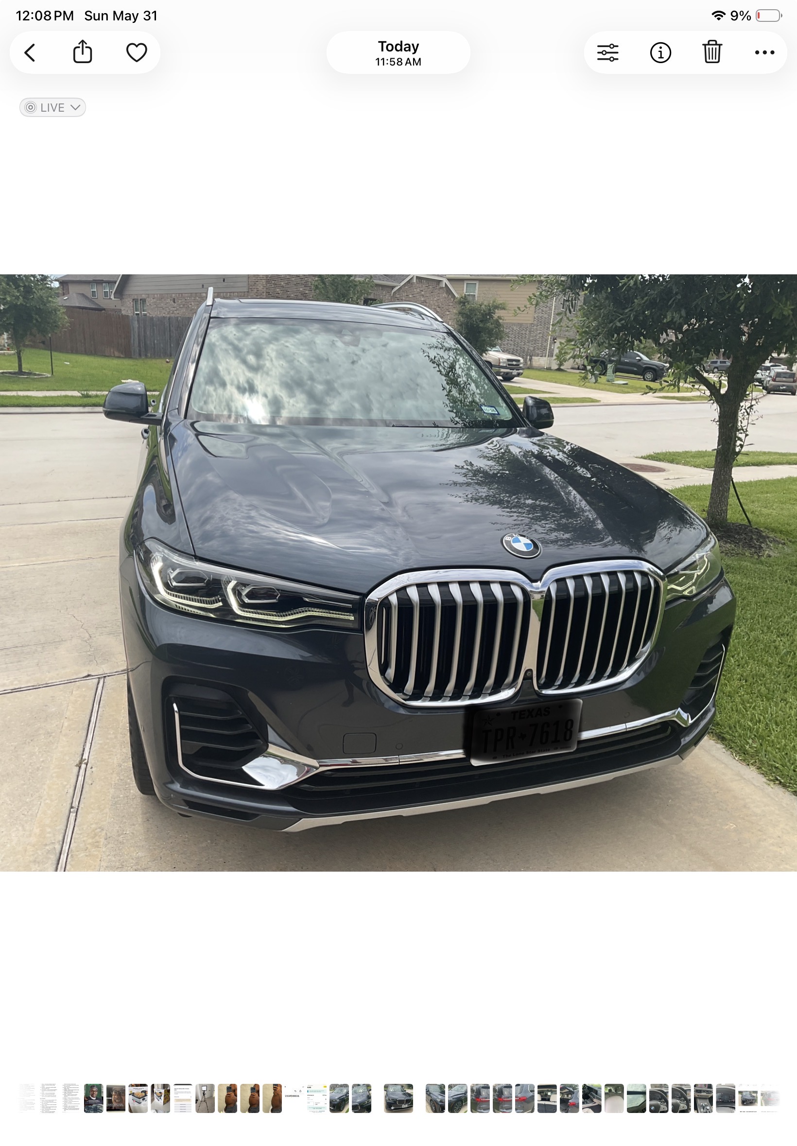 Used 2020 BMW X7 xDrive40i w/ Premium Package AWD/4WD image 1
