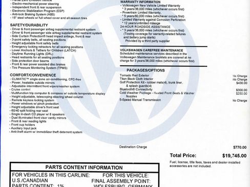 Used 2011 Volkswagen Golf Hatchback 2D image 16