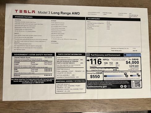 Used 2018 Tesla Model 3 Long Range image 17