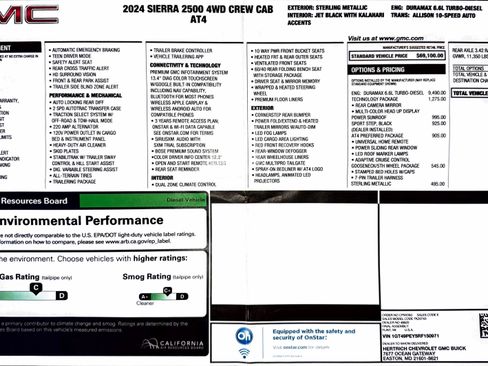 Used 2024 GMC Sierra 2500 AT4 w/ Technology Package image 12