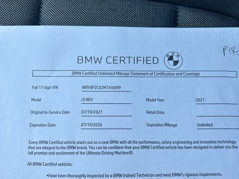 Used 2021 BMW i3 image 15