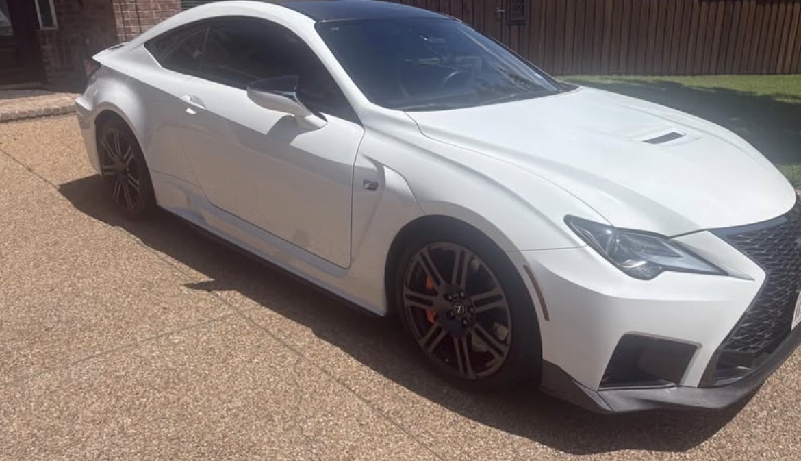 Used 2020 Lexus RC F w/ Performance Package RWD image 2