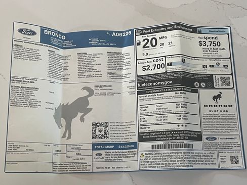 Used 2024 Ford Bronco Big Bend AWD/4WD image 18
