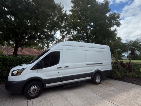 Used 2017 Ford Transit 350 148 High Roof DRW image 1