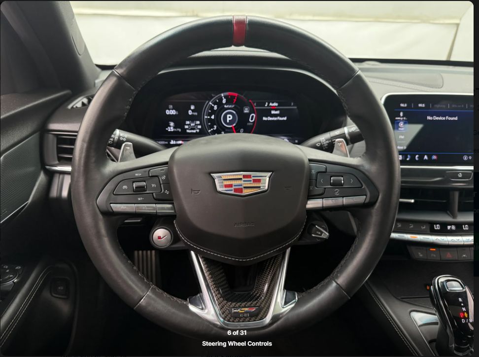 Used 2023 Cadillac CT4 V Blackwing w/ Driver Assist Package RWD image 8