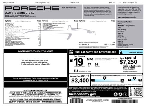 Used 2024 Porsche 718 Boxster GTS image 8