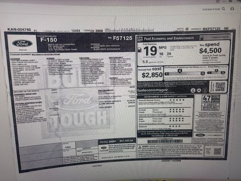 Used 2024 Ford F150 XLT w/ Equipment Group 302A MID image 12