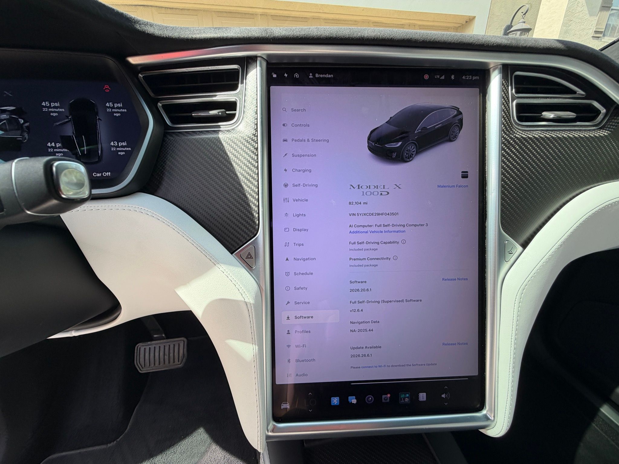 Used 2017 Tesla Model X 100D AWD/4WD image 17