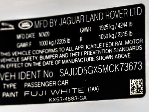 Used 2021 Jaguar F-TYPE First Edition RWD image 17