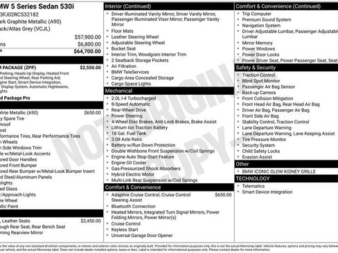 Used 2024 BMW 530i w/ Premium Package image 10