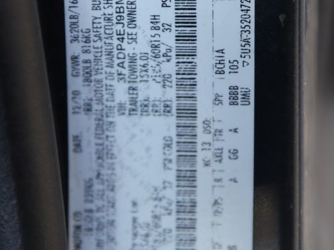 Used 2011 Ford Fiesta SE w/ 203A Rapid Spec Order Code image 16