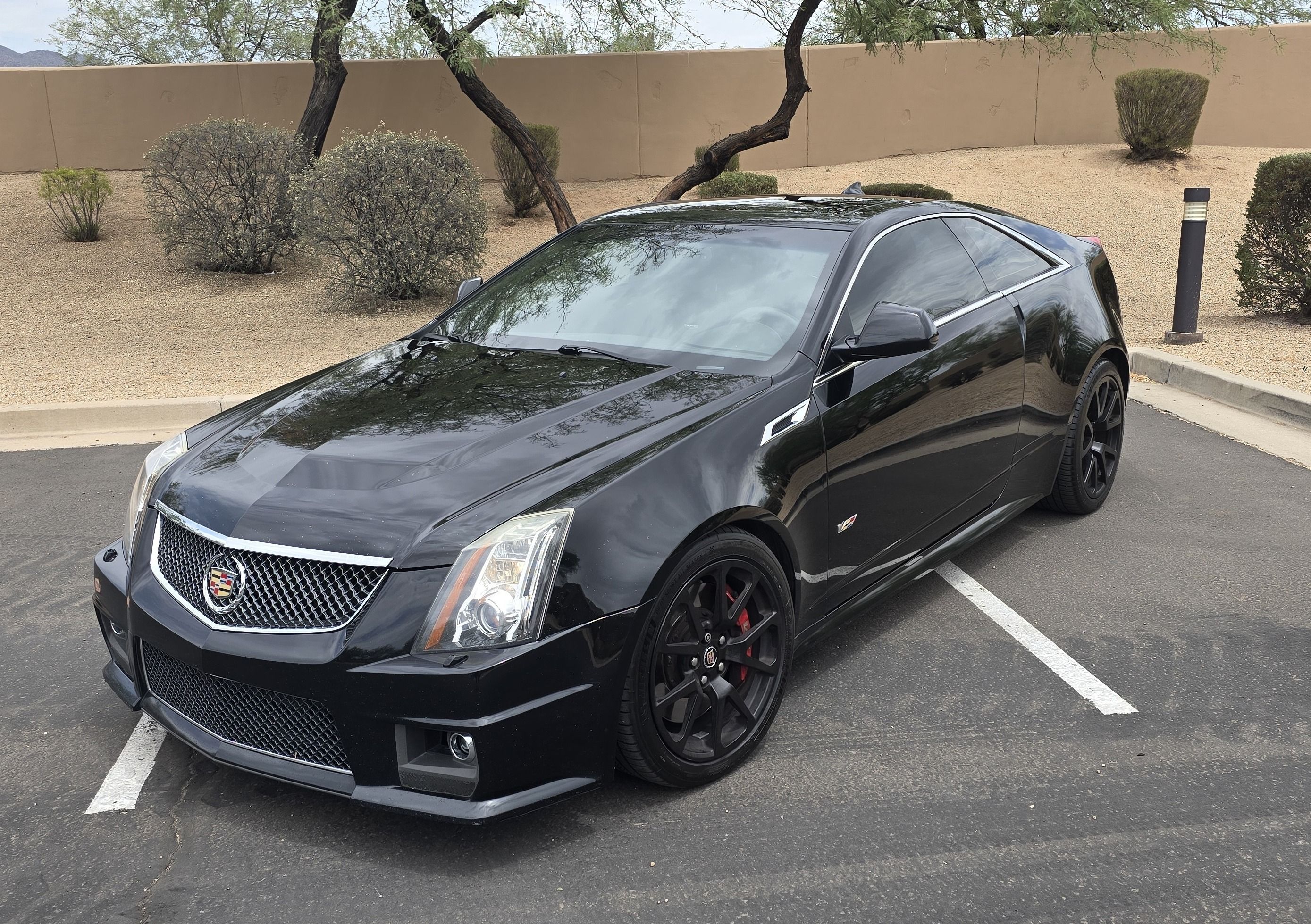 Used 2014 Cadillac CTS V w/ Wood Trim Package RWD image 1
