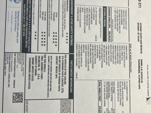 Used 2024 Chevrolet Tahoe Z71 w/ Z71 Off-Road Package image 18