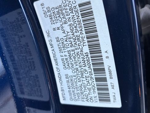 Used 2018 Honda Accord Touring image 30