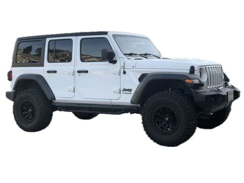 Used 2022 Jeep Wrangler Unlimited Sport image 1
