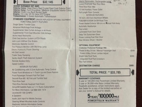 Used 2013 Dodge Durango SXT image 27