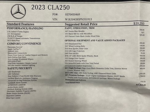 Used 2023 Mercedes-Benz CLA 250 image 2