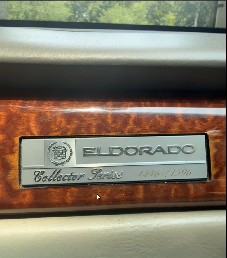 Used 2002 Cadillac Eldorado Collector's Edition FWD image 10