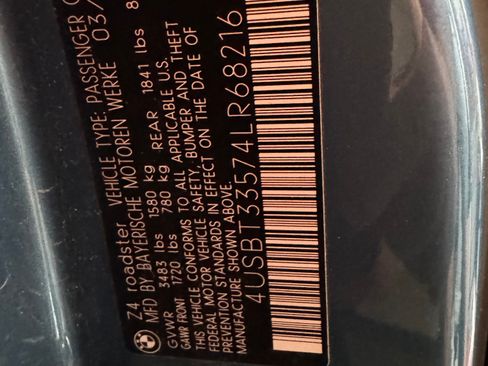 Used 2004 BMW Z4 2.5i image 4