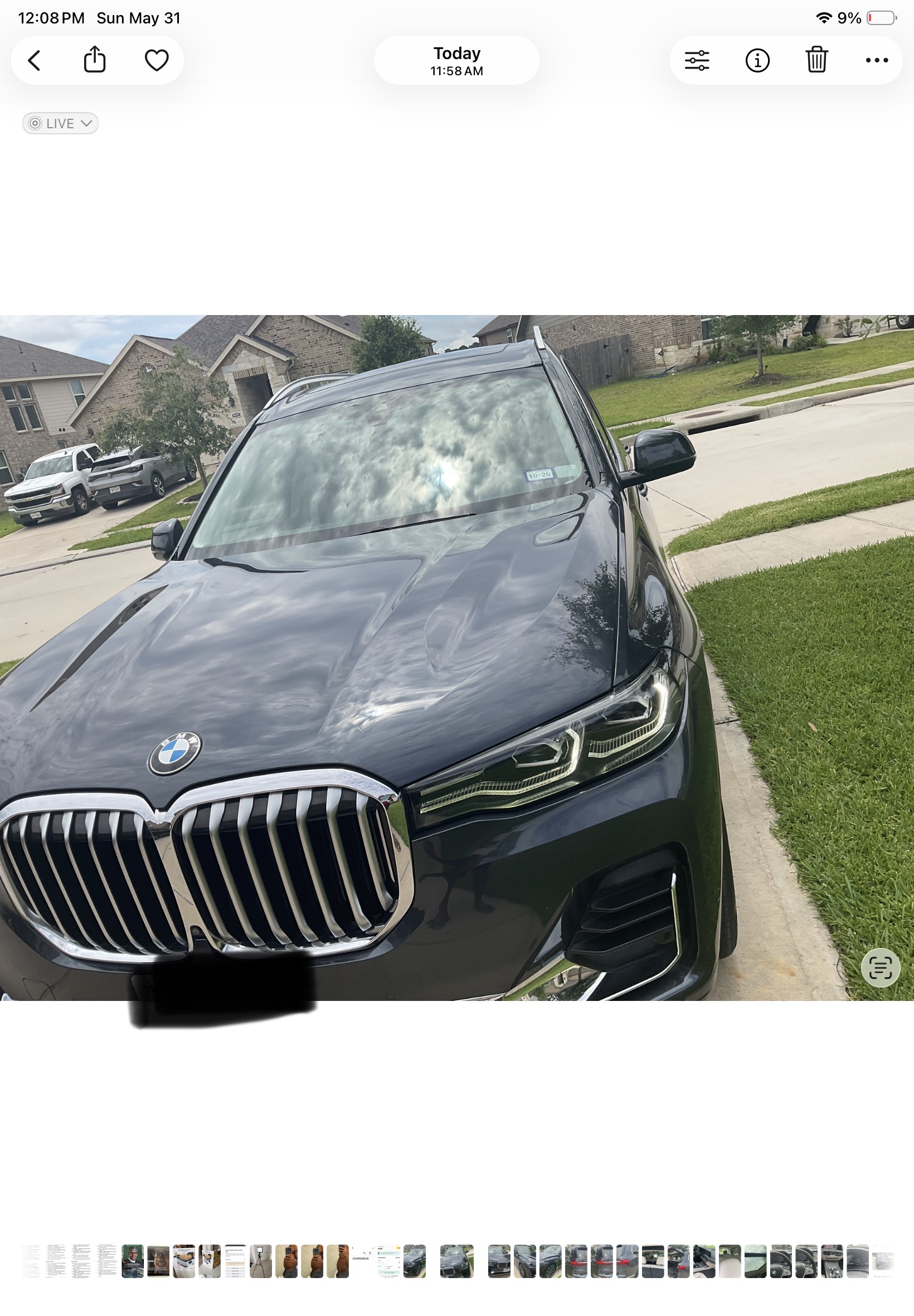 Used 2020 BMW X7 xDrive40i w/ Premium Package AWD/4WD image 2