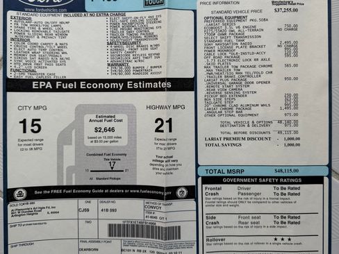 Used 2011 Ford F150 Lariat w/ Lariat Chrome Pkg AWD/4WD image 17