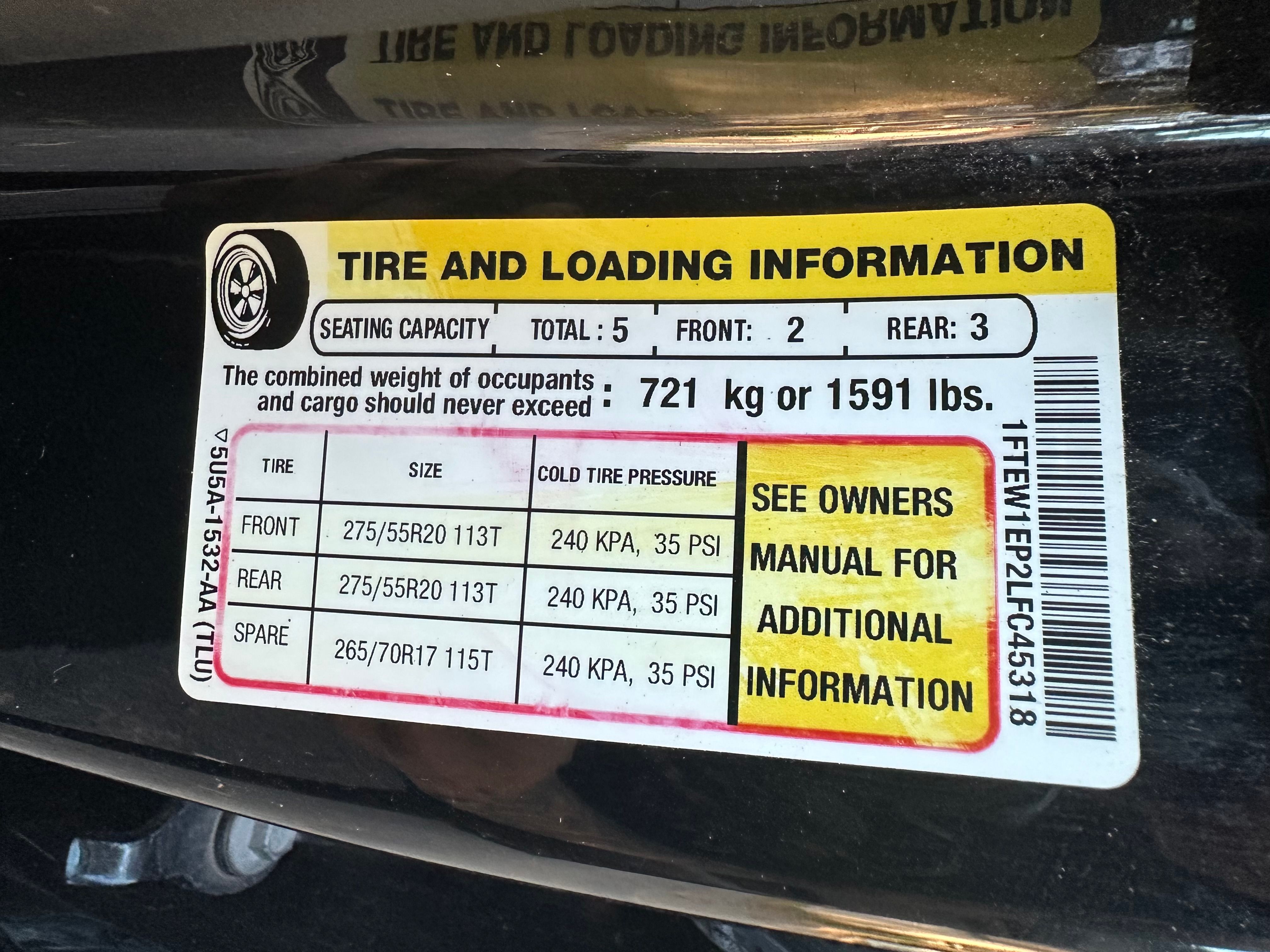 Used 2020 Ford F150 XL w/ Equipment Group 101A Mid AWD/4WD image 14
