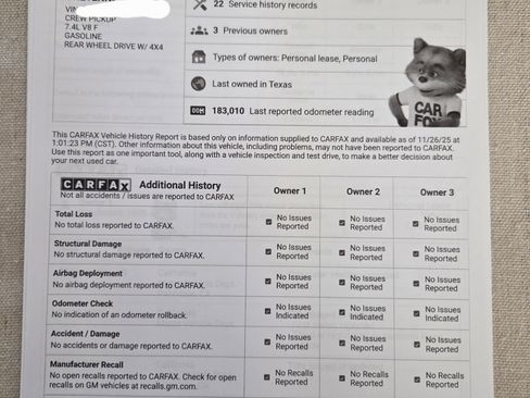 Used 1998 Chevrolet Silverado 3500 4x4 Crew Cab w/ Preferred Equipment Group 3 image 11