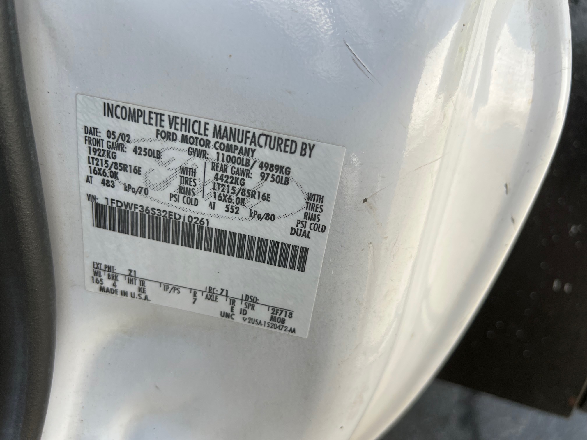 Used 2002 Ford F350 2WD Regular Cab DRW Super Duty image 20