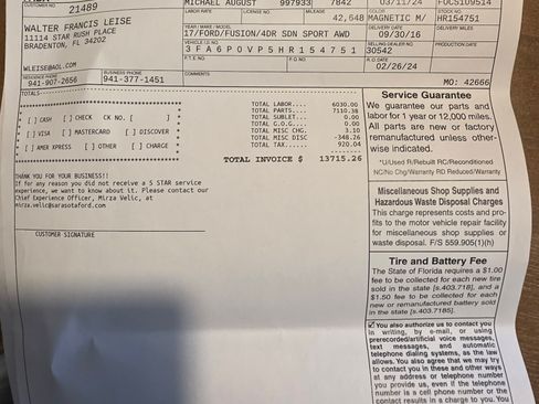 Used 2017 Ford Fusion Sport image 8