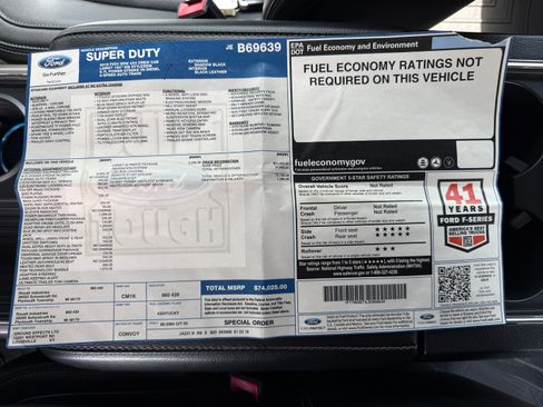 Used 2018 Ford F250 Lariat w/ Lariat Ultimate Package AWD/4WD image 4