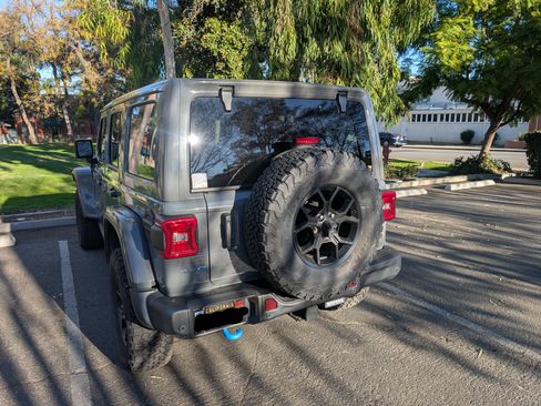 Used 2021 Jeep Wrangler Unlimited Rubicon 4xe w/ Steel Bumper Group image 6