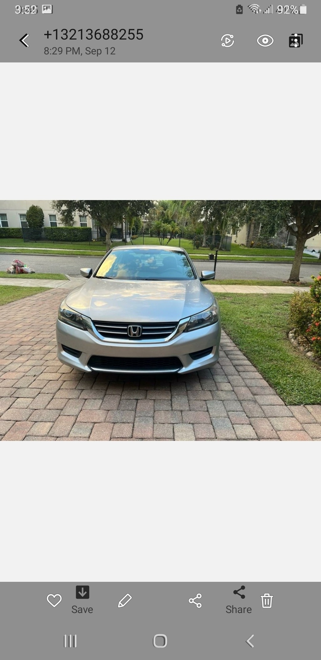 Used 2013 Honda Accord LX image 1