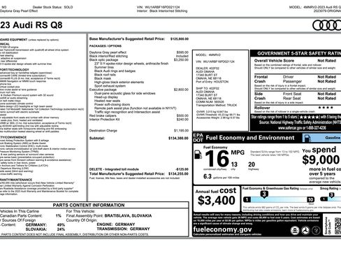 Used 2023 Audi RS Q8 image 16