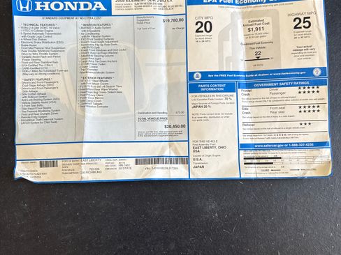 Used 2008 Honda Element LX image 26