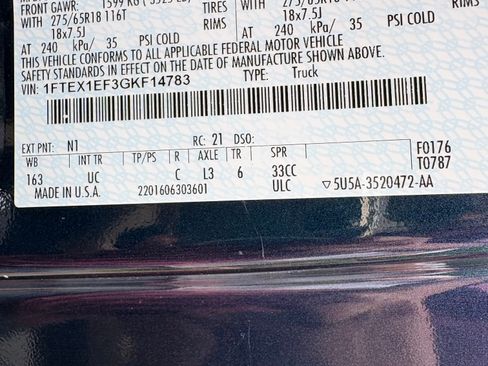 Used 2016 Ford F150 XLT w/ Equipment Group 301A Mid AWD/4WD image 25