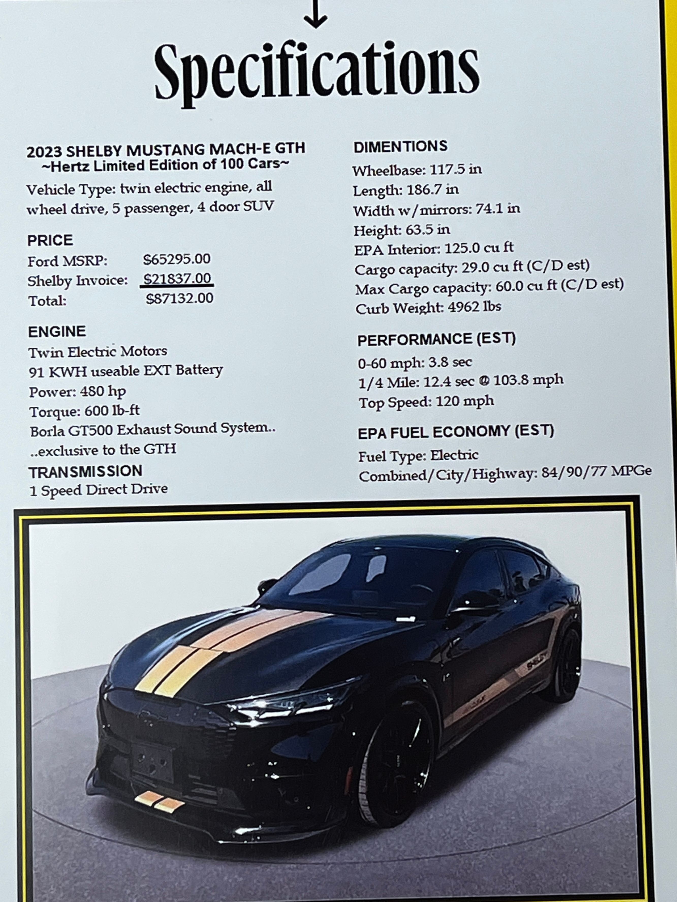 Used 2023 Ford Mustang Mach-E GT AWD/4WD image 15