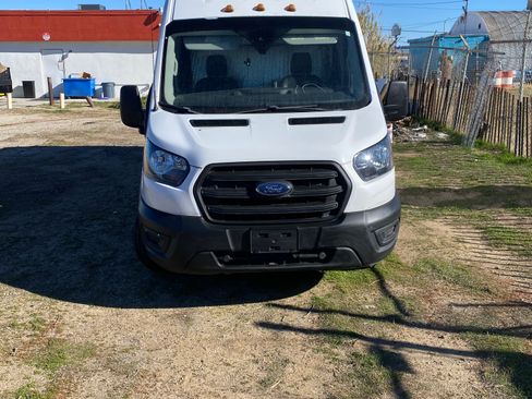 Used 2021 Ford Transit 350 148 High Roof Extended DRW image 1