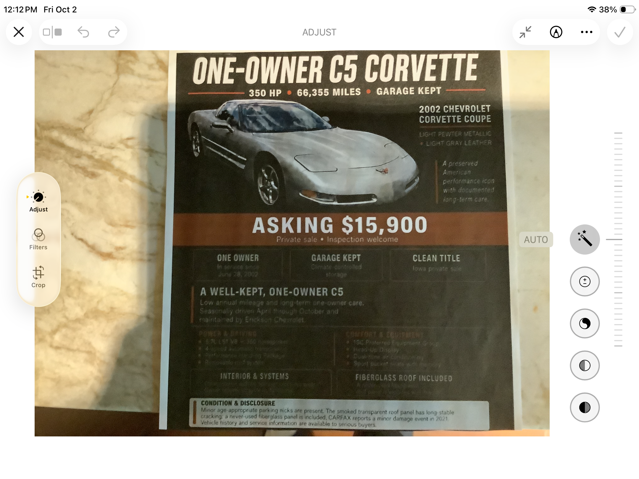 Used 2002 Chevrolet Corvette Coupe w/ Preferred Equipment Group2 RWD image 1