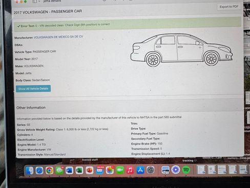 Used 2017 Volkswagen Jetta SE FWD image 12