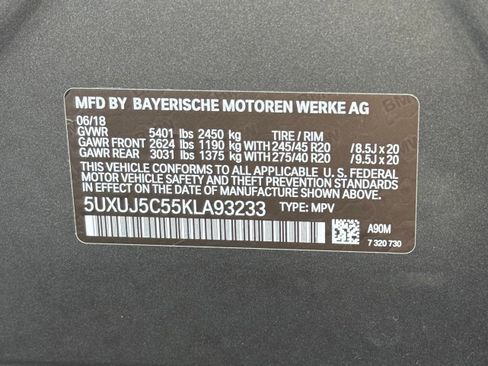 Used 2019 BMW X4 M40i image 9