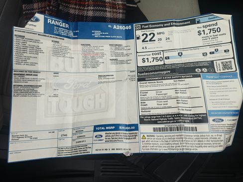 Used 2019 Ford Ranger XLT w/ Equipment Group 302A Luxury image 11