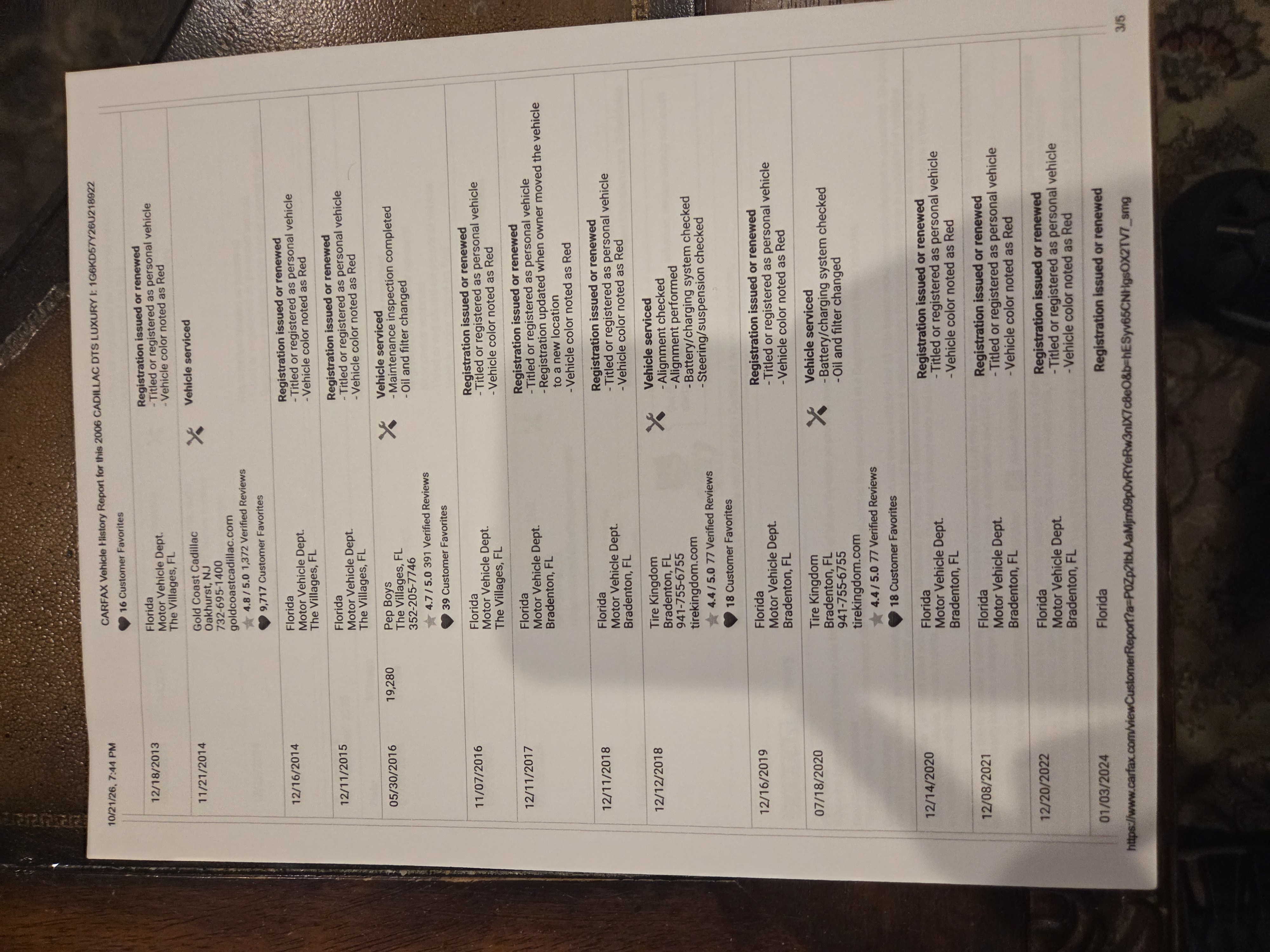 Used 2006 Cadillac DTS FWD image 18