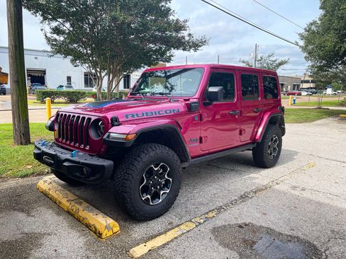 Used 2022 Jeep Wrangler Unlimited Rubicon 4xe w/ Steel Bumper Group image 1