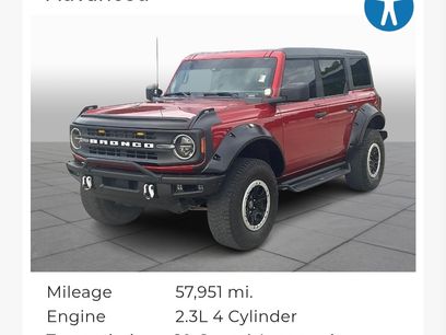 Used 2022 Ford Bronco Black Diamond w/ Sasquatch Package