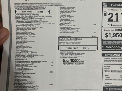 Used 2020 Jeep Grand Cherokee Limited w/ Luxury Group II image 13