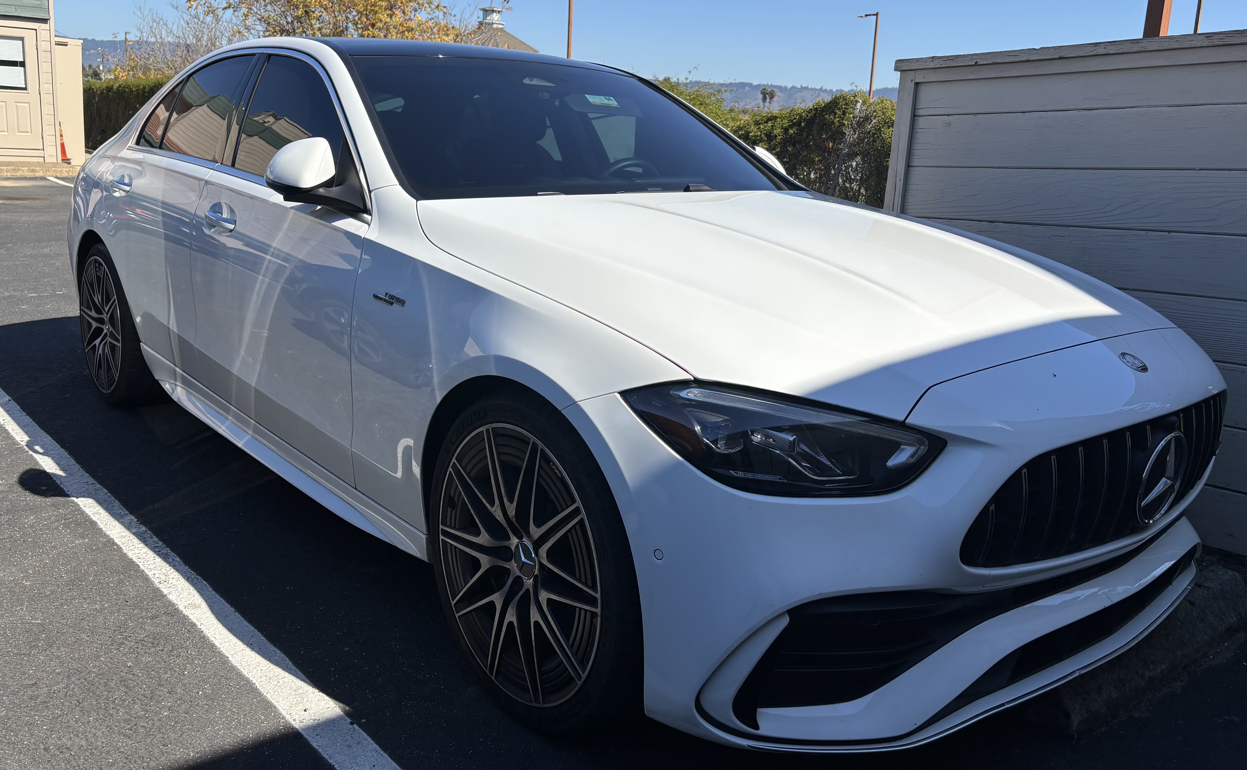 Used 2025 Mercedes-Benz C 43 AMG 4MATIC Sedan image 2