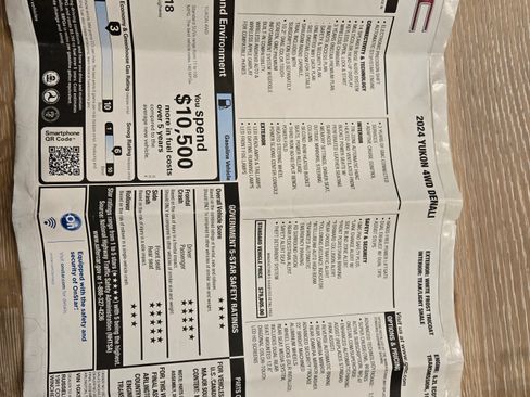 Used 2024 GMC Yukon Denali w/ Advanced Technology Package image 12