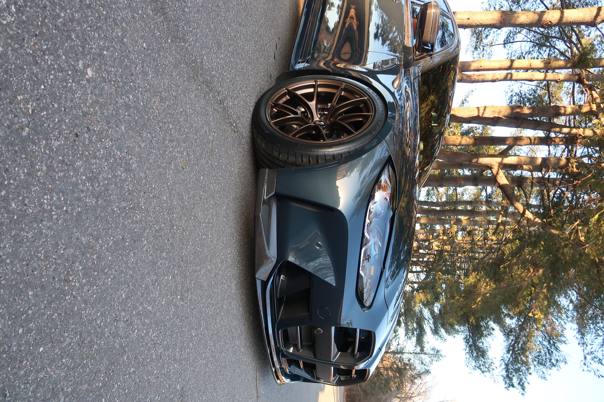 Used 2022 BMW M3 Competition w/ M Carbon Exterior Package AWD/4WD image 9