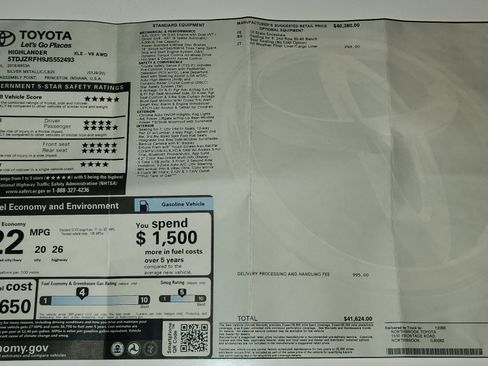 Used 2018 Toyota Highlander XLE image 5